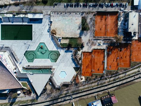 Vista aérea del complejo Tytano en Cracovia