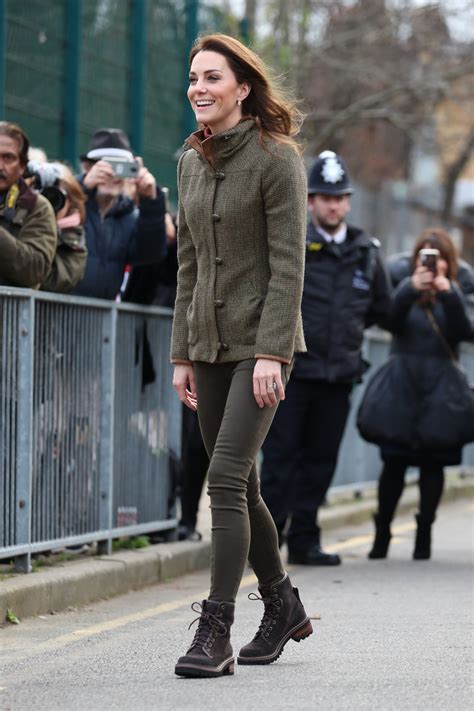 Kate Middleton luciendo botas de caza