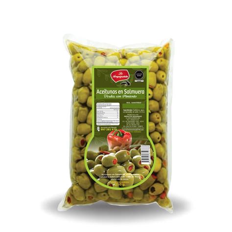 Aceitunas verdes en salmuera