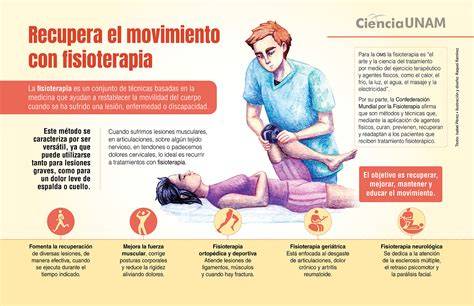 Infografía sobre ejercicios de fisioterapia para el dolor torácico