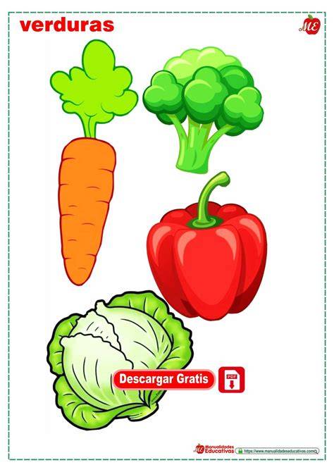 Láminas de verduras con motivos humanos