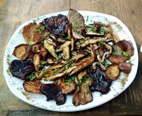 Plato de setas variadas