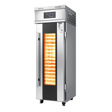 Diagrama de una cámara de fermentación controlada con el panel C-Touch en la puerta