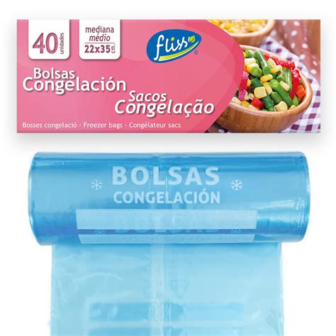 bolsas de congelación con masa de crepes