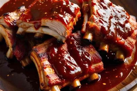 Plato de costillas en salsa morita servido con tortillas