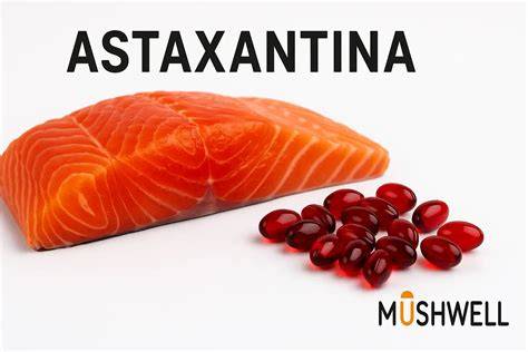 Comparación de la concentración de astaxantina en salmones estresados y no estresados