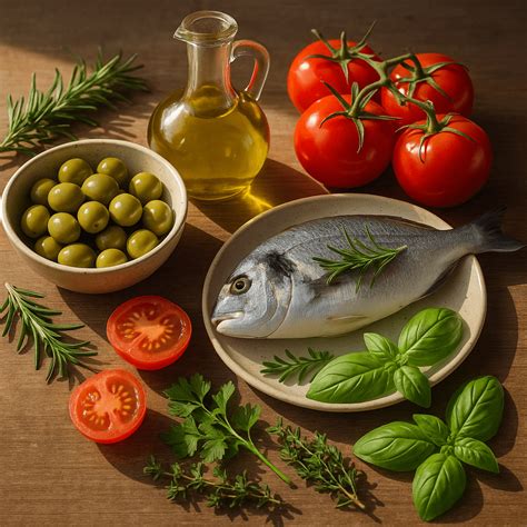 Ingredientes del Mediterráneo