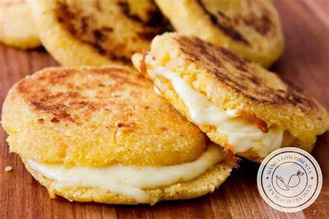 Arepas colombianas simples