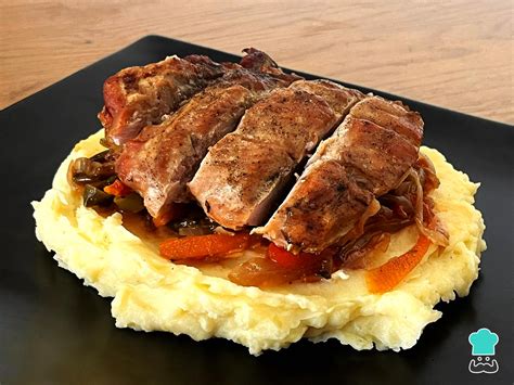 Esquema de la cocción de la plateada al horno con vegetales
