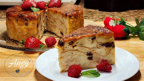 Ingredientes para pudín de pan