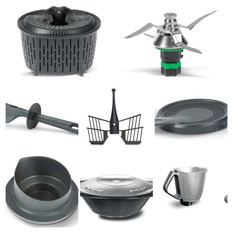 Esquema de las partes del Thermomix