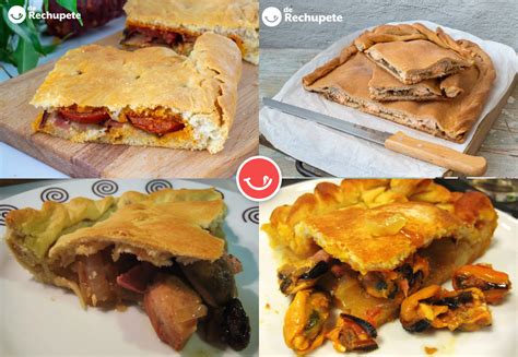 Variedad de rellenos para empanadas gallegas