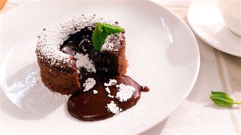Coulant de chocolate con centro líquido