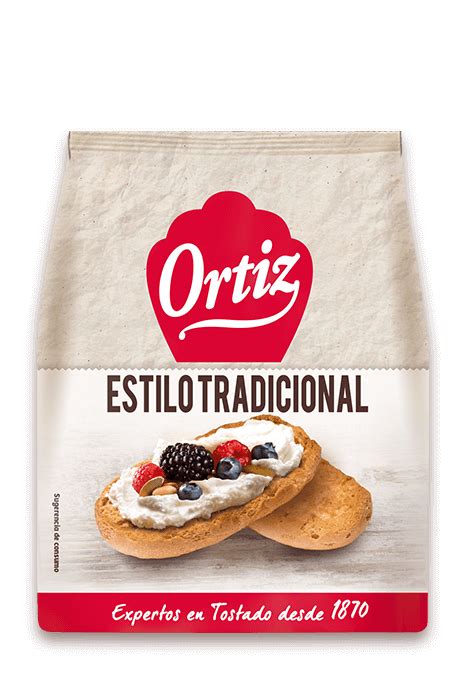 Publicidad antigua de pan tostado Ortiz