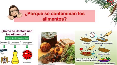 Tabla de fuentes de contaminación alimentaria