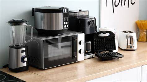 Variedad de pequeños electrodomésticos para la cocina moderna