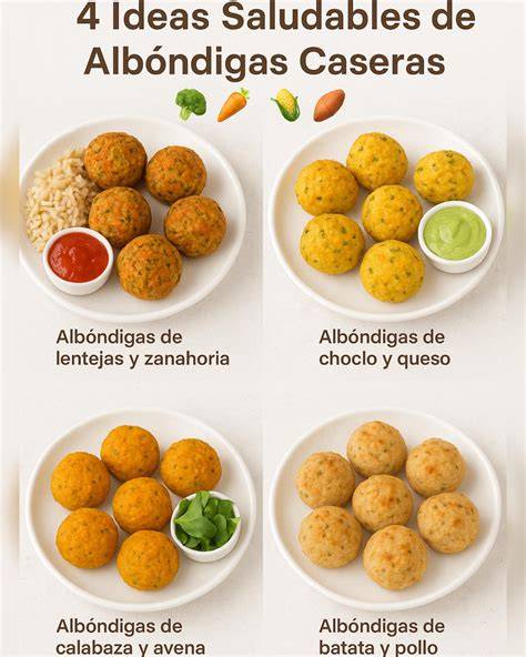 Bandeja de albóndigas dorándose en el horno