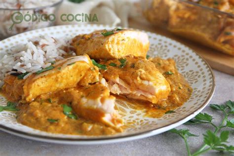 Proceso de cocción del salmón al curry