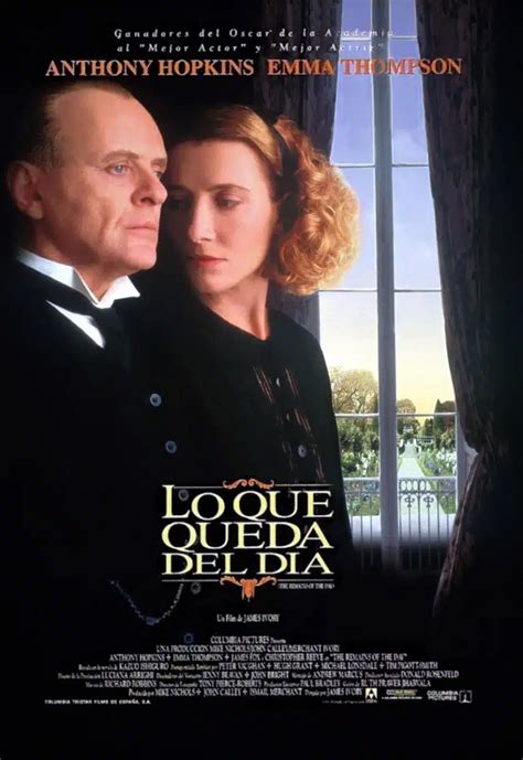 Anthony Hopkins y Emma Thompson en Lo que Queda del Día