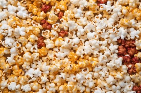maíz de palomitas y granos explotados ricos en antioxidantes