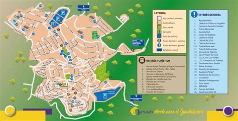 Mapa de Ciudad Quesada destacando la Plaza Blanca