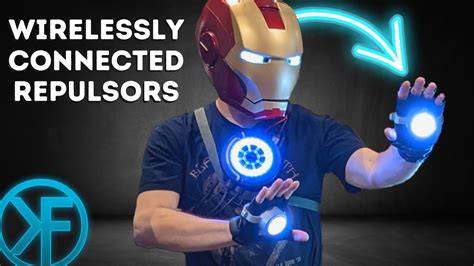 Diseño detallado de un repulsor de Iron Man