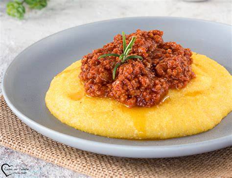 Parrillada italiana con polenta