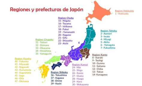 Mapa de Japón destacando las regiones productoras de Wagyu