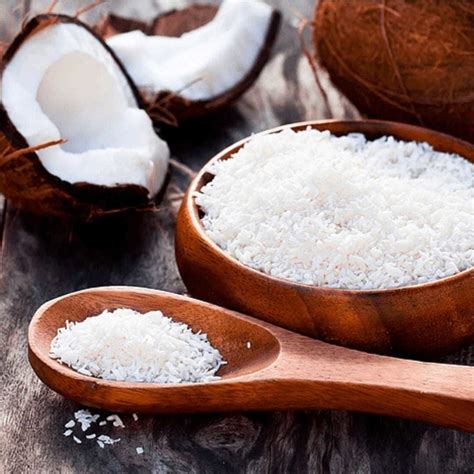 Diferencias entre coco rallado natural y procesado