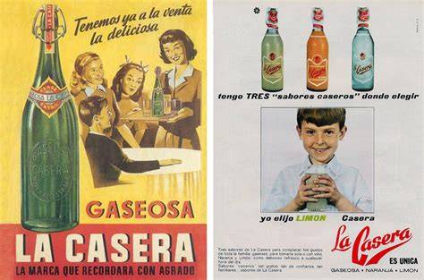 Anuncio de La Casera en los años 50
