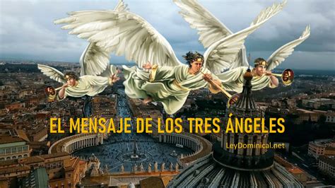 Los tres ángeles del Apocalipsis proclamando el juicio