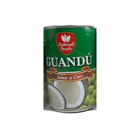 Guandú fresco y enlatado