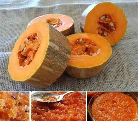 Ingredientes básicos para dulce de calabaza