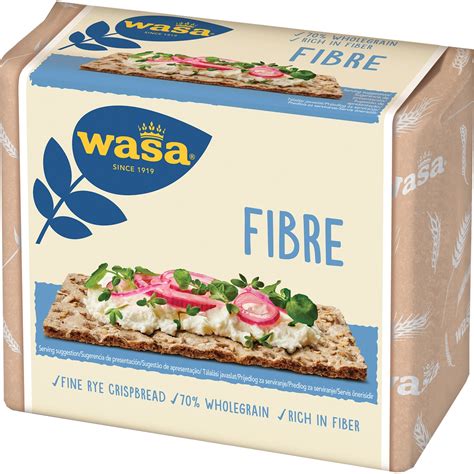 Paquete de pan Wasa de centeno integral