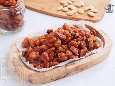 Ingredientes para almendras garrapiñadas
