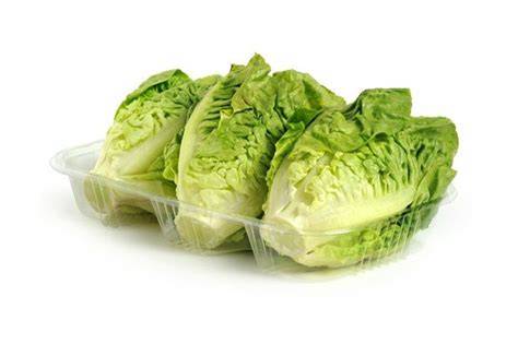 Cogollos de lechuga frescos