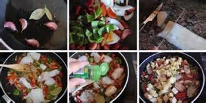 Proceso de preparación de la fritada de verduras