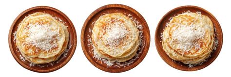 Tortitas apiladas con sirope