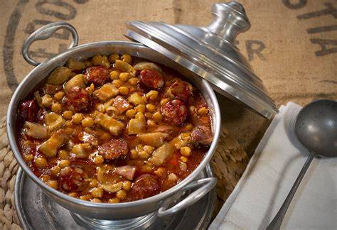 Ingredientes para callos a la gallega