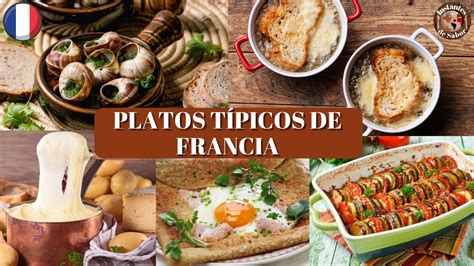 Platos tradicionales de la gastronomía francesa