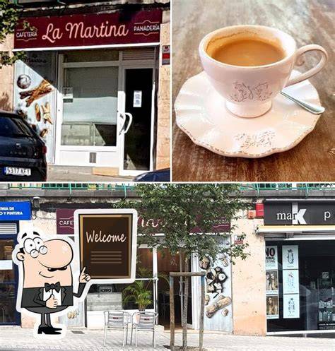 Fachada de la Cafetería Panadería La Martina en Los Polvorines