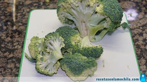 Brócoli fresco en ramilletes