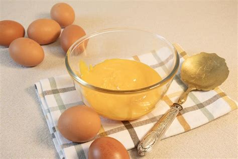 Elaboración de la crema de yema