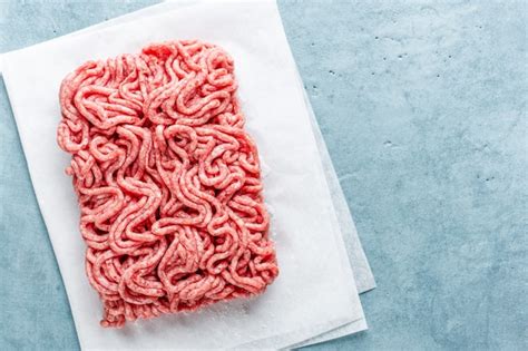 Carne picada fresca versus oxidada
