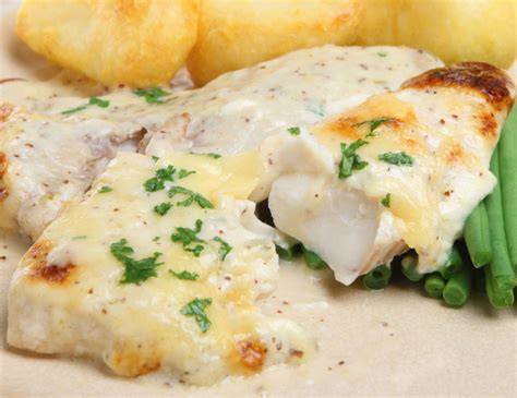 Merluza con salsa Beurre Blanc
