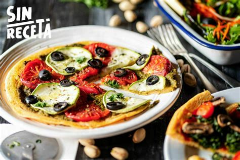 Masa de lentejas trituradas para pizza