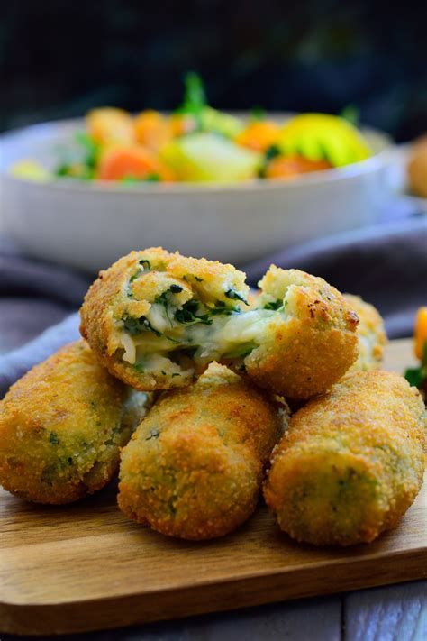Croquetas veganas coloridas y saludables
