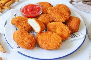 Preparación de la mezcla de pollo para nuggets