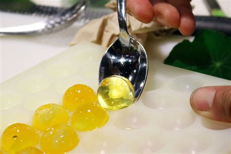 Esferificación: técnica culinaria de vanguardia