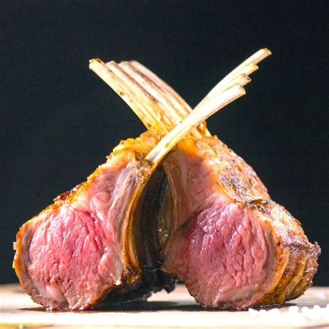 Rack de cordero deshuesado